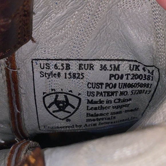 Ariat Women’s Legend Western Boot Size 6 1/2 - Picture 4 of 8